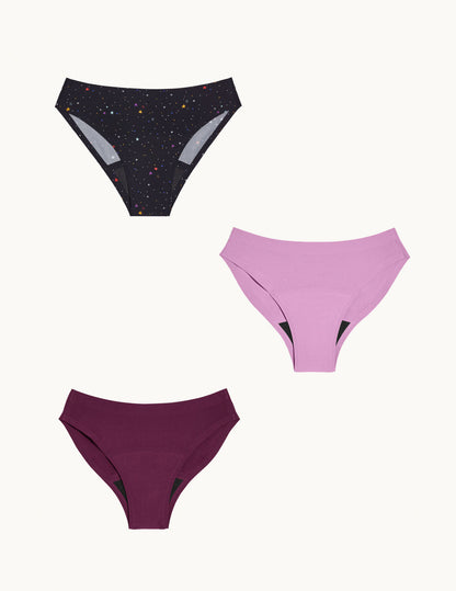 Teen Super Leakproof® No-Show Bikini 3-Pack - Last Call