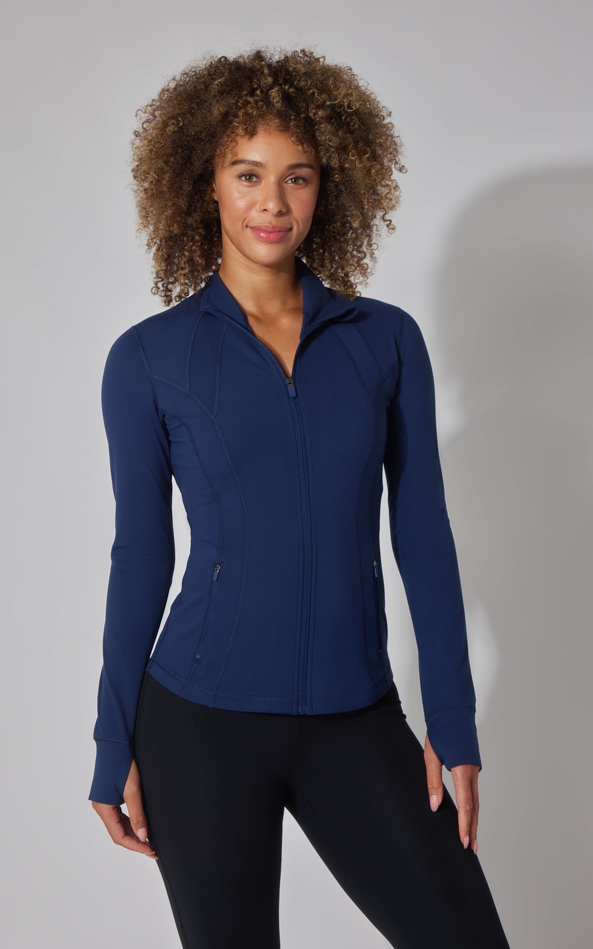 90 Degree by Reflex Nude Tech Jetsetter Full Zip Performance Jacket
