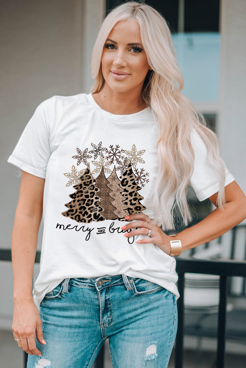 Threaded Pear Sara Trees Fashion Graphic Tee