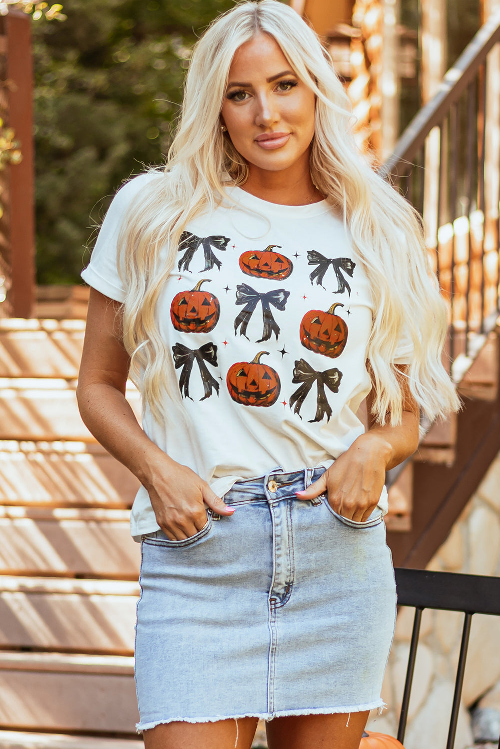 Threaded Pear Halloween Spooky T-Shirt's