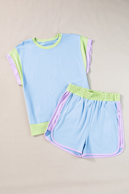 Threaded Pear Monica Tee and Shorts Set