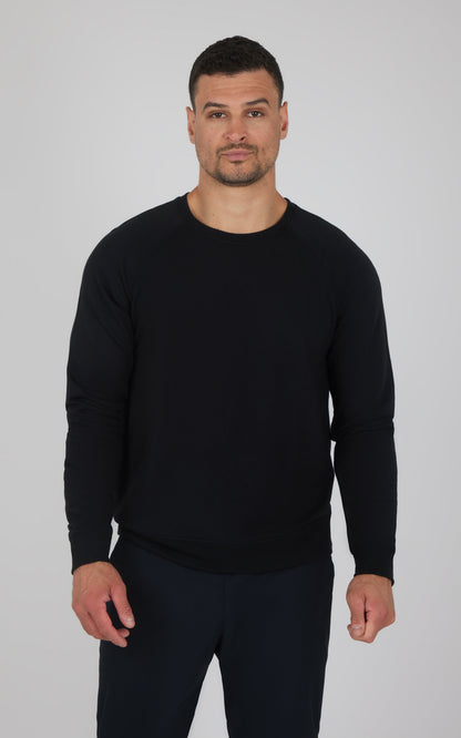90 Degree by Reflex Men's Terry Brushed Long Sleeve Top