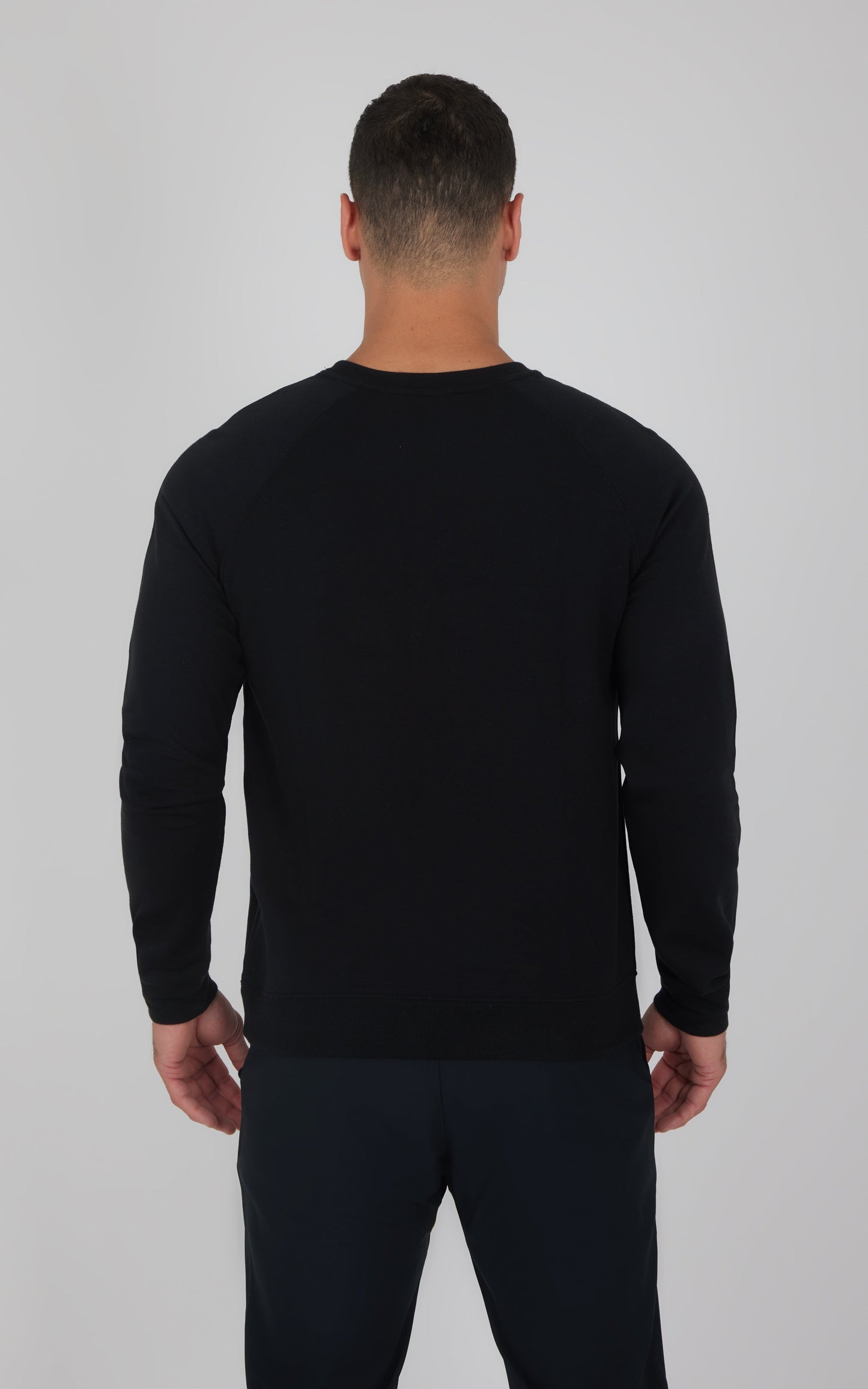 90 Degree by Reflex Men's Terry Brushed Long Sleeve Top