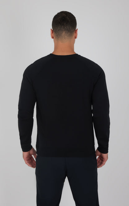 90 Degree by Reflex Men's Terry Brushed Long Sleeve Top
