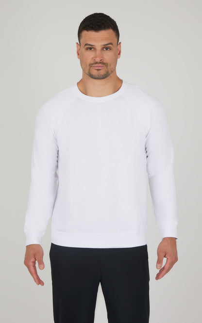 90 Degree by Reflex Men's Terry Brushed Long Sleeve Top