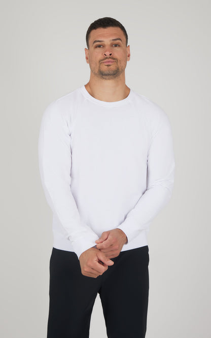 90 Degree by Reflex Men's Terry Brushed Long Sleeve Top