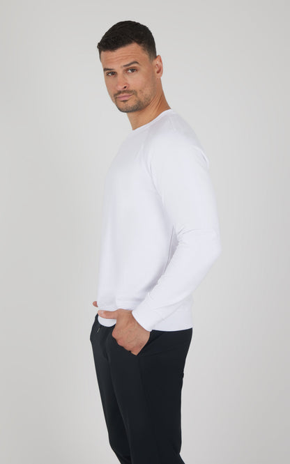 90 Degree by Reflex Men's Terry Brushed Long Sleeve Top
