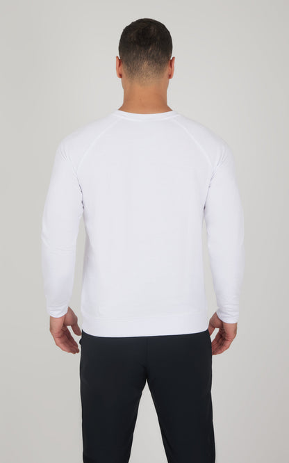 90 Degree by Reflex Men's Terry Brushed Long Sleeve Top