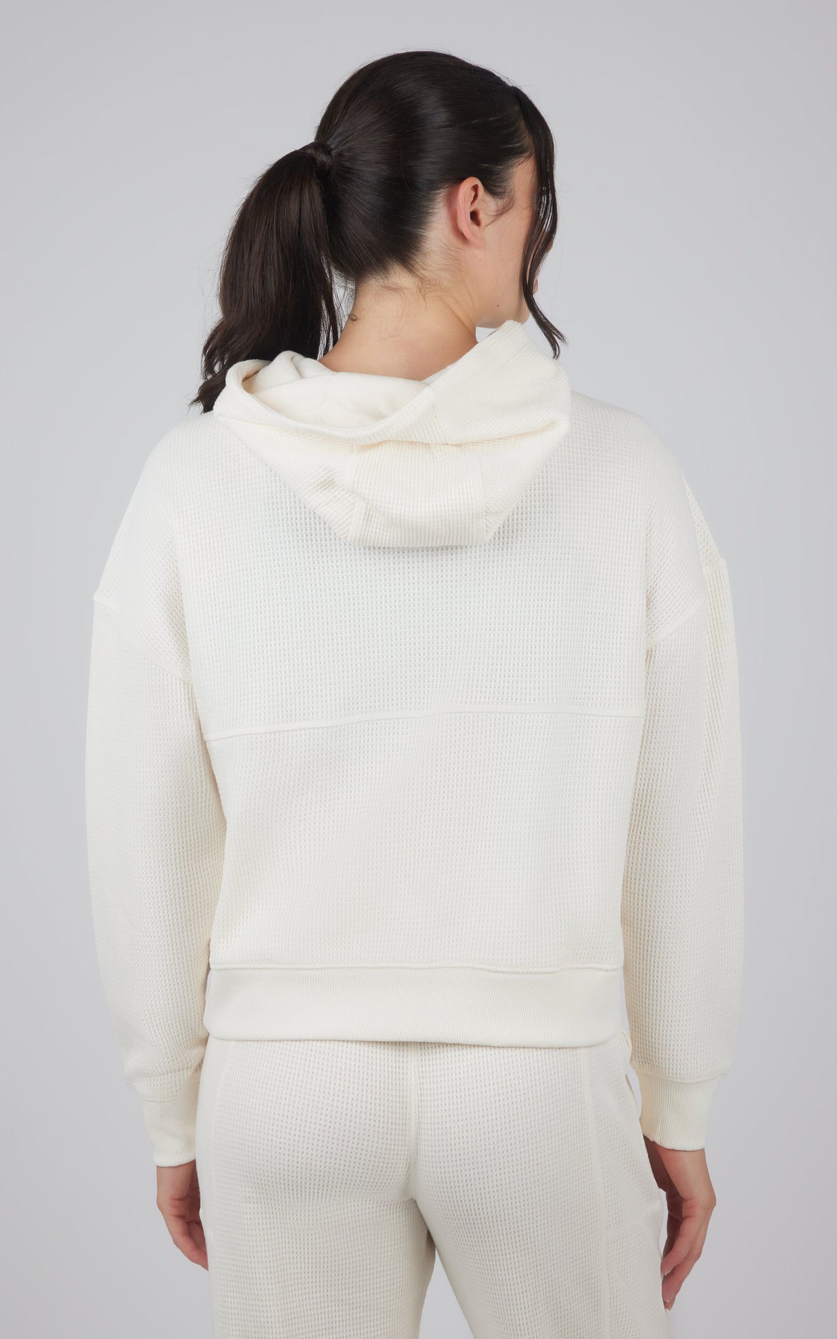 90 Degree by Reflex Brushed Inside Waffle Offline Pullover Hoodie