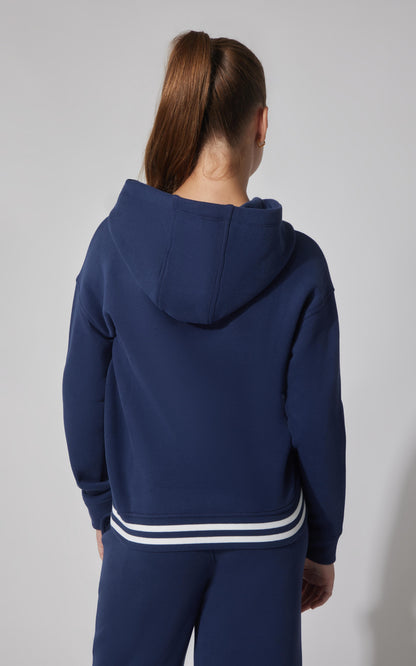 90 Degree by Reflex Girls Fleece Campus Pullover Hoodie
