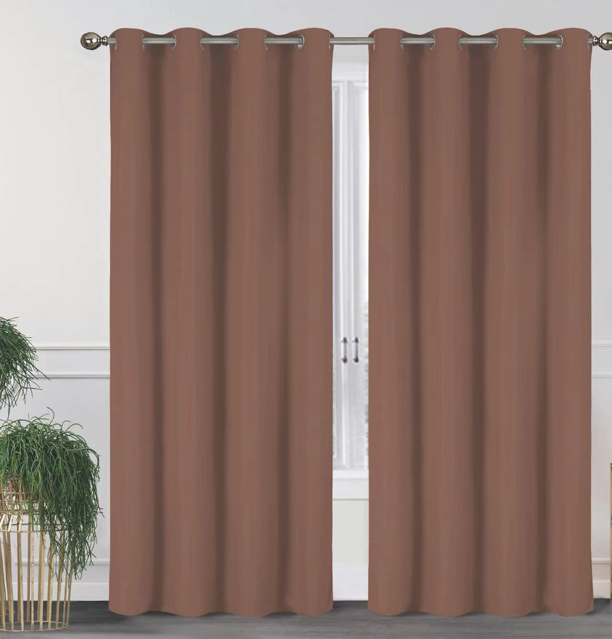 2 Pack - 55'' X 84'' Solid Thermal Blackout Panels (19 Colors)