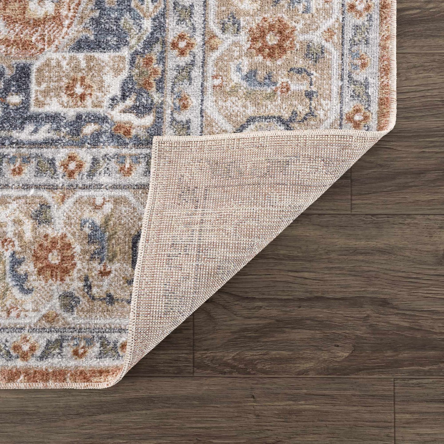 Gael Rust Boutique Washable Rug - Clearance