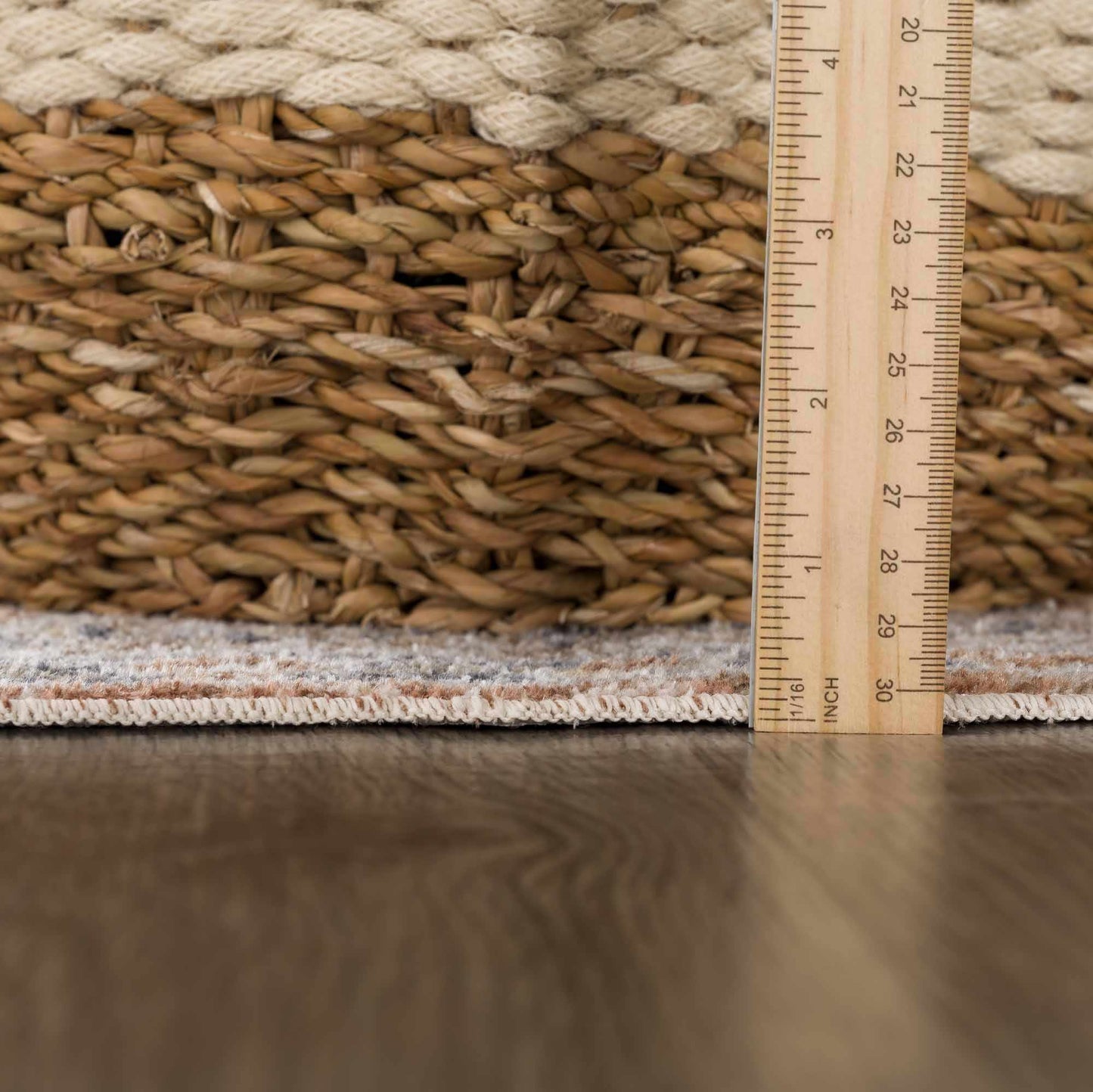 Gael Rust Boutique Washable Rug - Clearance