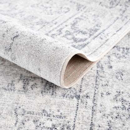 Akram Antrasit Flat Pile Washable Rug
