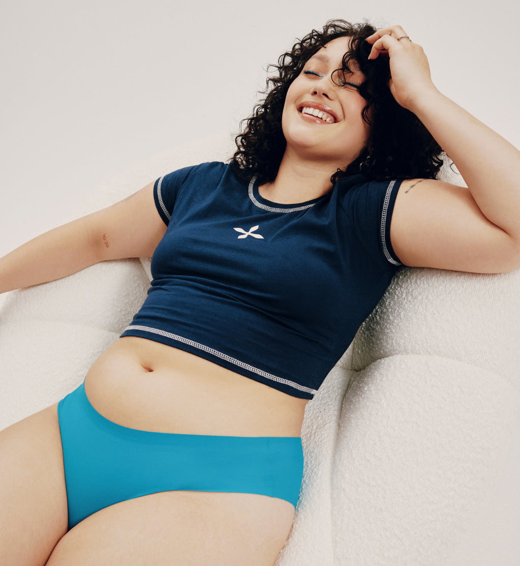 Teen Light Leakproof No-Show Bikini
