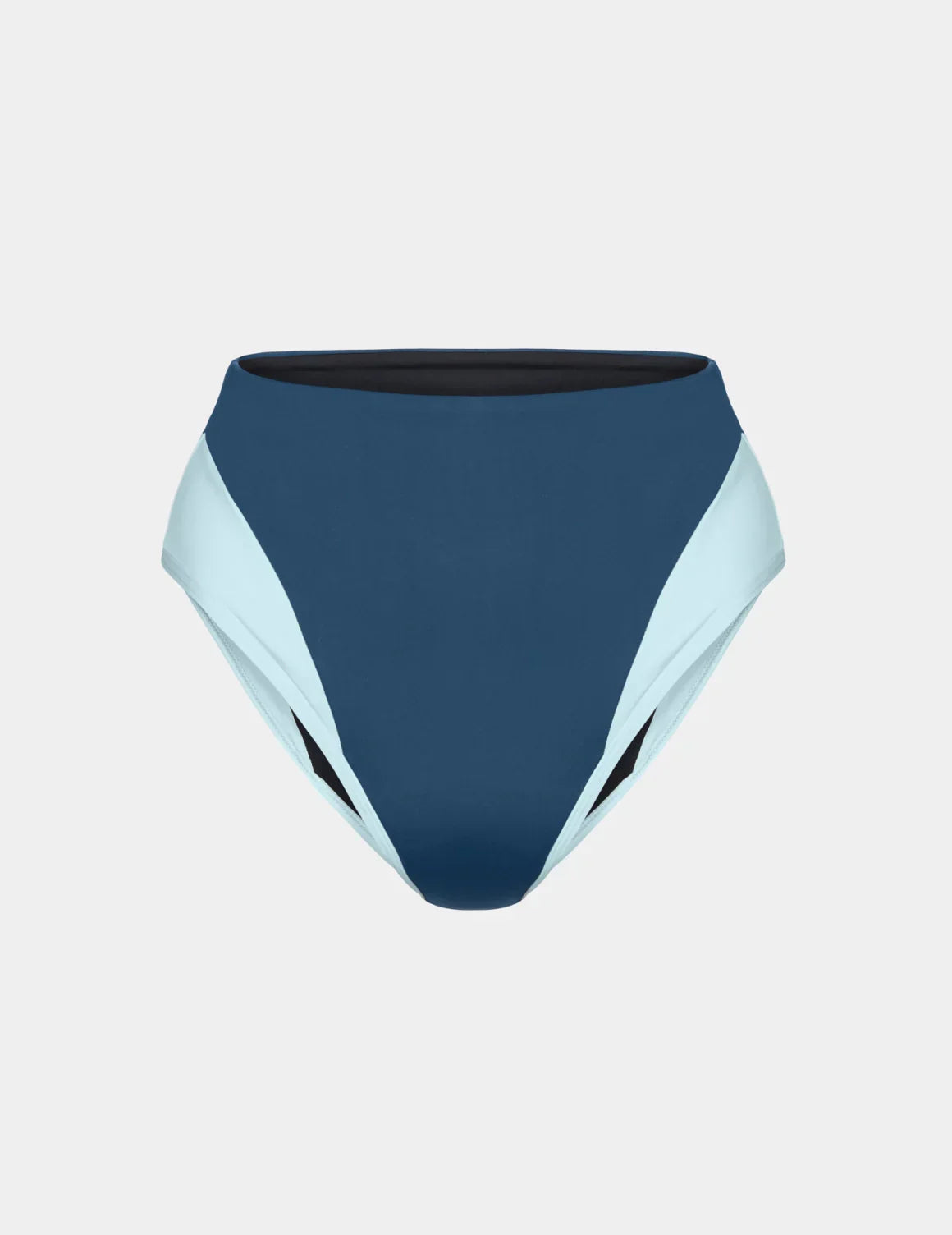 Leakproof High Rise Bikini Swim Bottom - Color Block