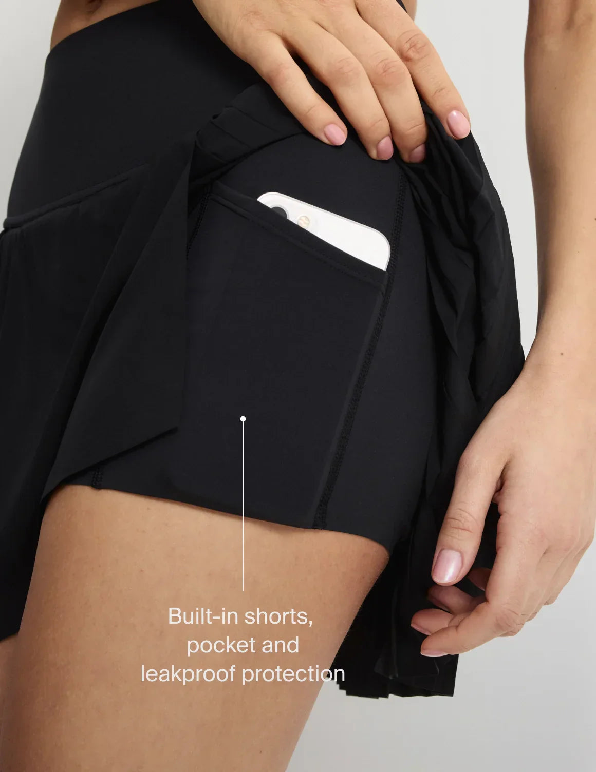 Crosscourt Pleated Skort - Last Call