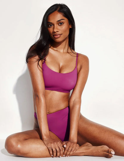Leakproof Sculpt High Cut Bikini Swim Bottom - Last Call