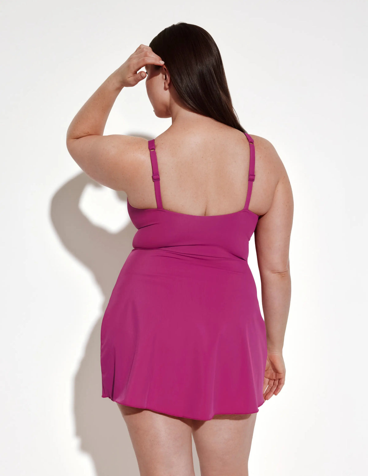 Leakproof Sculpt Deep V Swim Dress