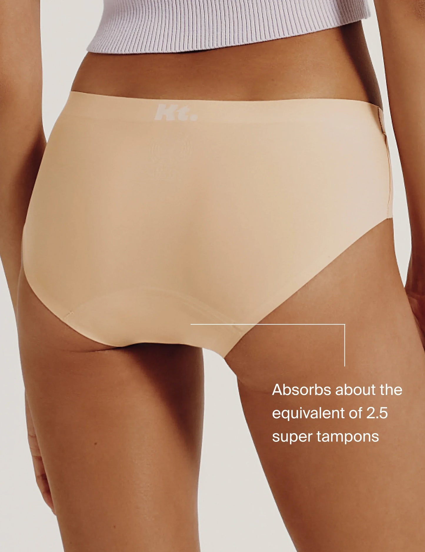 Teen Leakproof UltraThin No-Show Boyshort