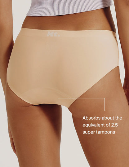 Teen Leakproof UltraThin No-Show Bikini