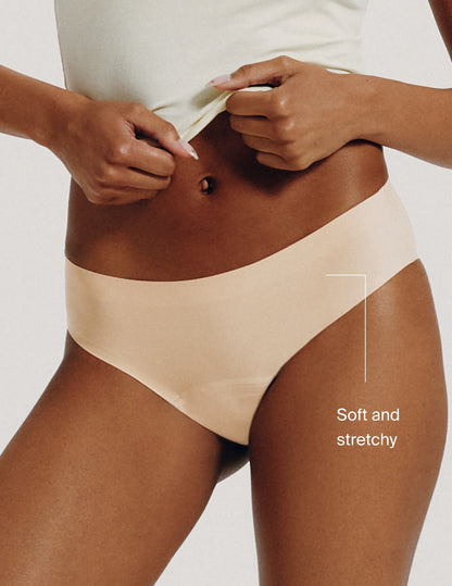 Teen Leakproof UltraThin No-Show Bikini