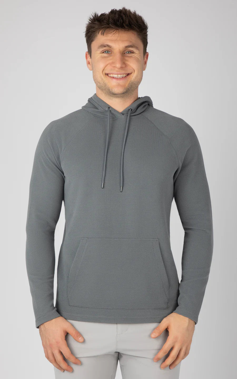90 Degree by Reflex Men's Supreme Waffle Gear Up Hoodie
