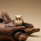 Champagne Crystal & Cubic Zirconia Radiant-Cut Ring