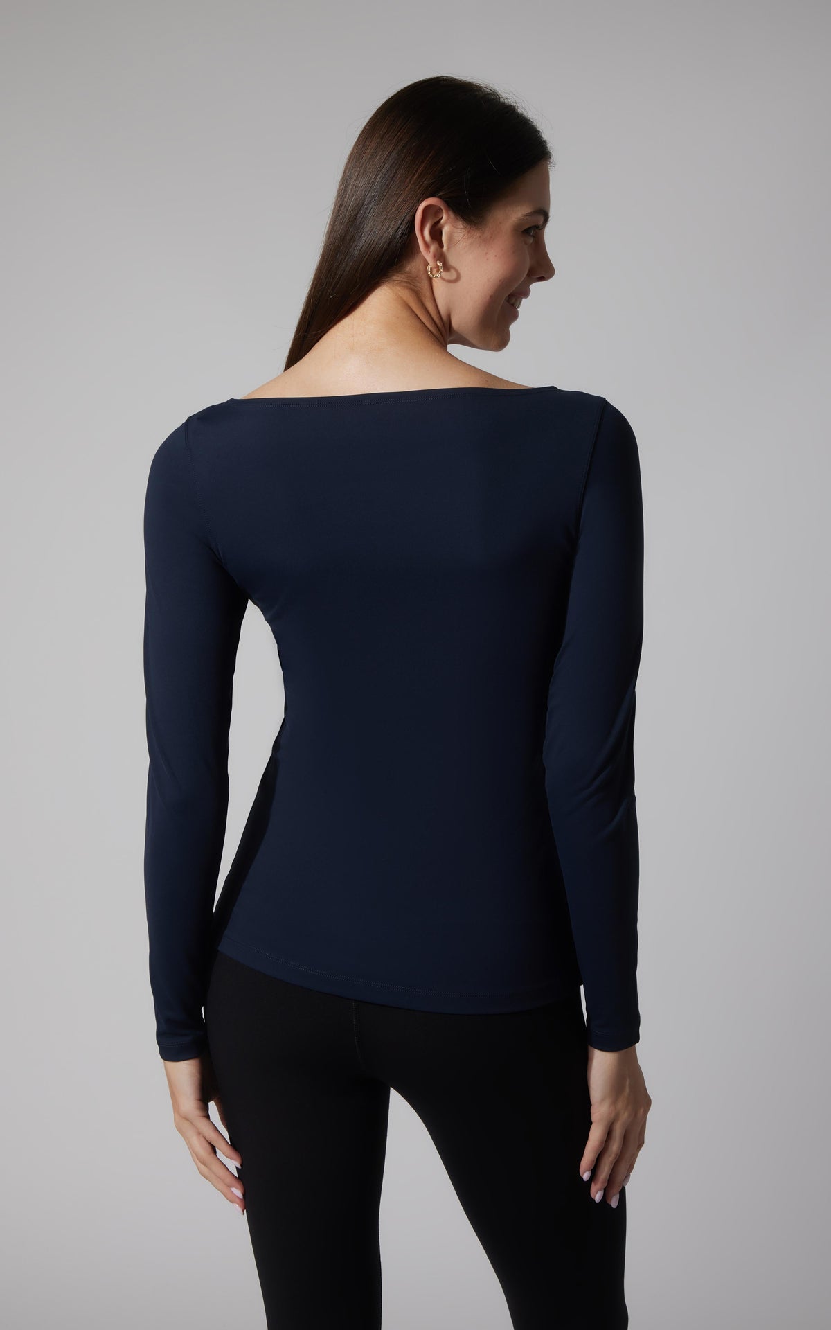 90 Degree by Reflex 2 PK Zenly Boat Neck Long Sleeve Top
