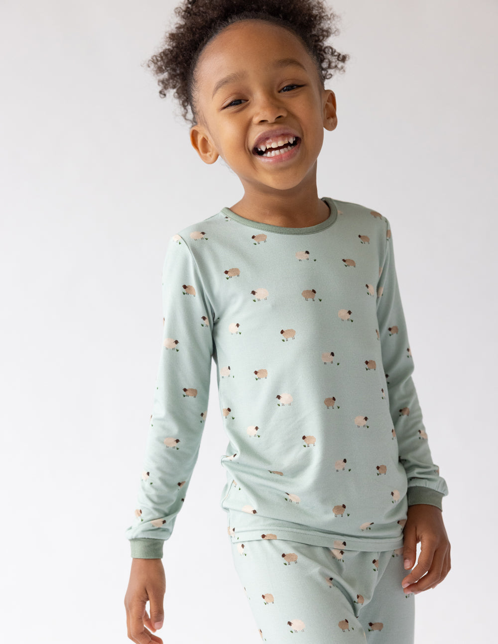 Elevated Faith Lamb Bamboo Kids Pajama Set