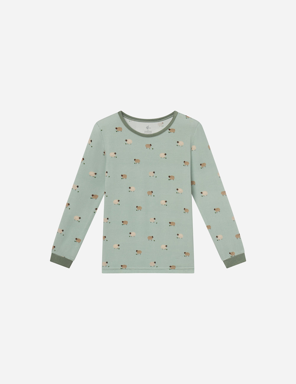 Elevated Faith Lamb Bamboo Kids Pajama Set