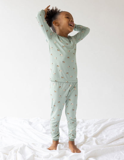 Elevated Faith Lamb Bamboo Kids Pajama Set