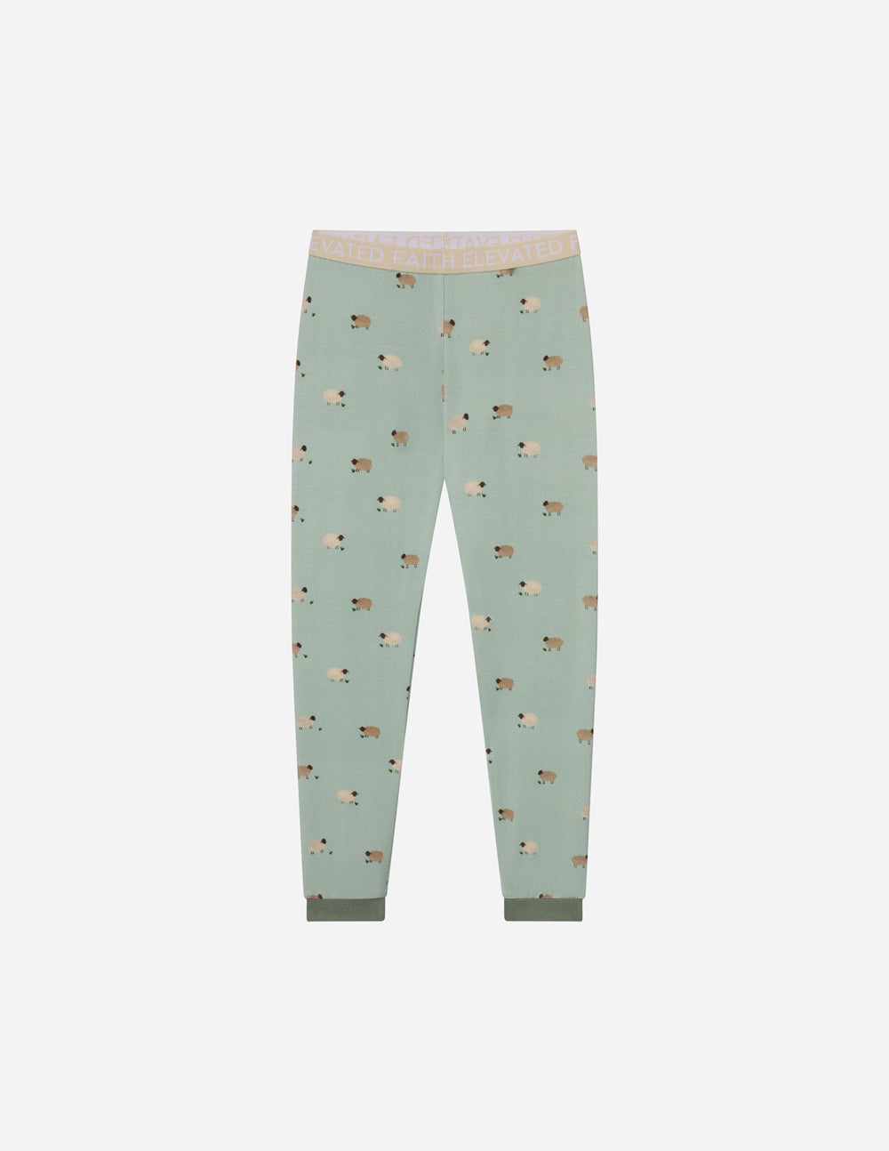 Elevated Faith Lamb Bamboo Kids Pajama Set