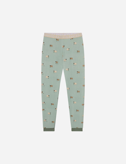 Elevated Faith Lamb Bamboo Kids Pajama Set