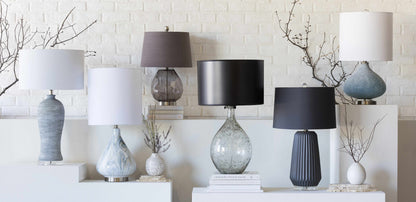 Farnborough Marble Ceramic Table Lamp