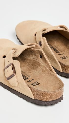 Birkenstock Boston Suede Leather Clogs