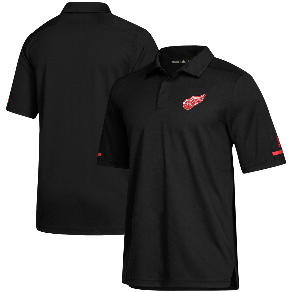 adidas Men's NHL Detroit Red Wings Gameday Polo Polos