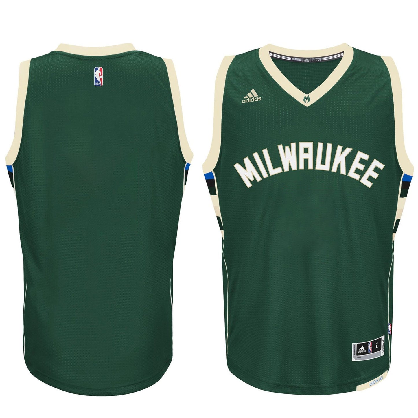 adidas Men's Milwaukee Bucks Swingman Jersey