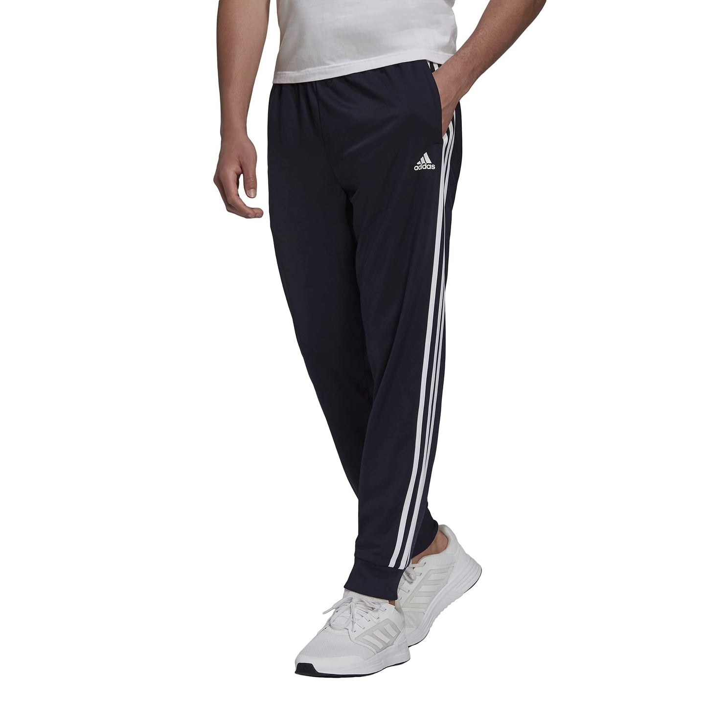 adidas Men's 3 Stripe Tricot Jogger