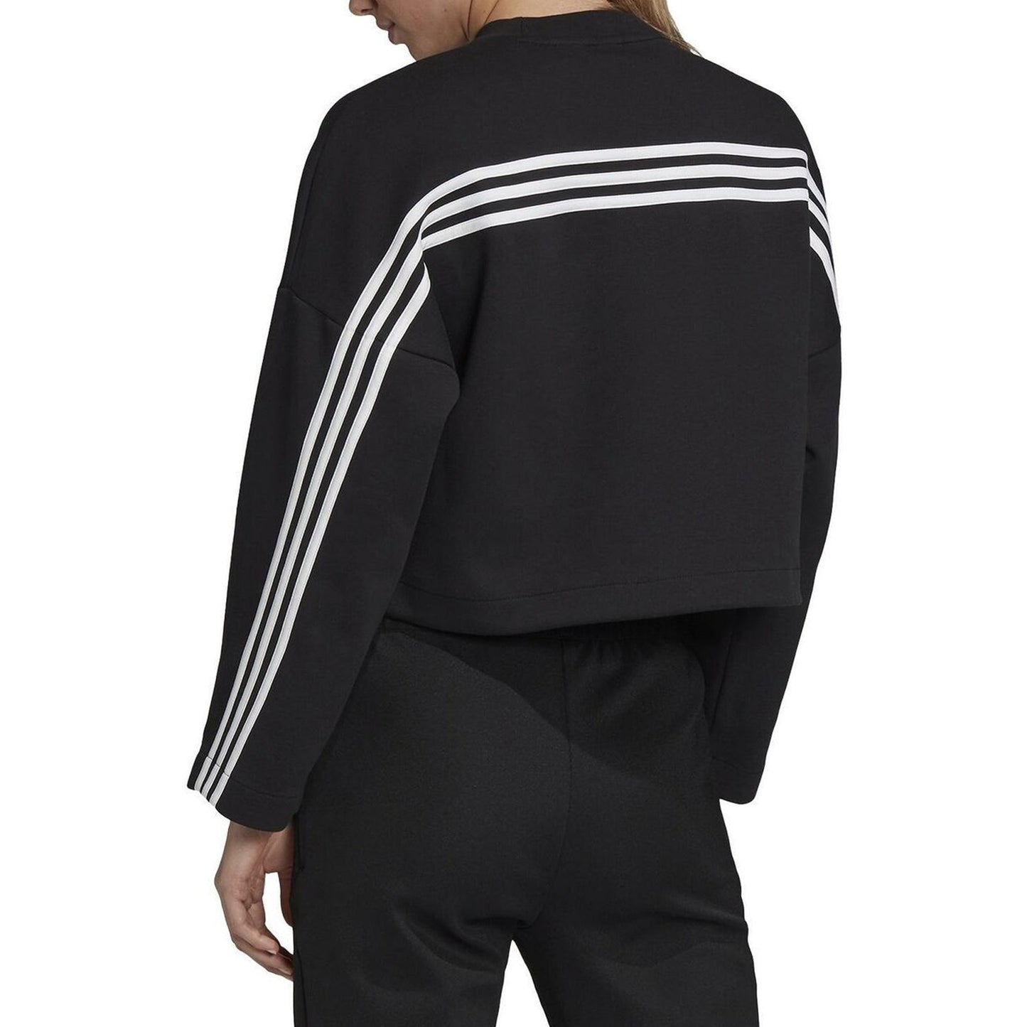 adidas Women's 3-Stripes Double Knit Sweatshirt