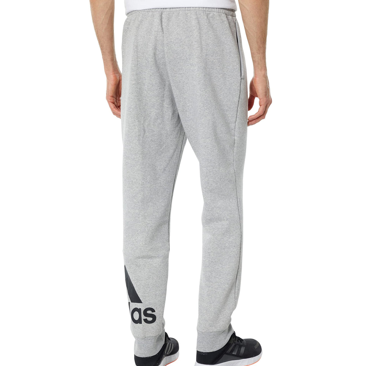 adidas Men's Essentials French Terry Tapered Cuff Logo Pants