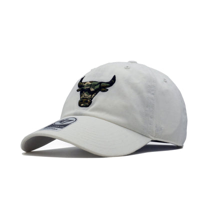 47 Brand Men's Chicago Bulls Clean Up Strapback Cap