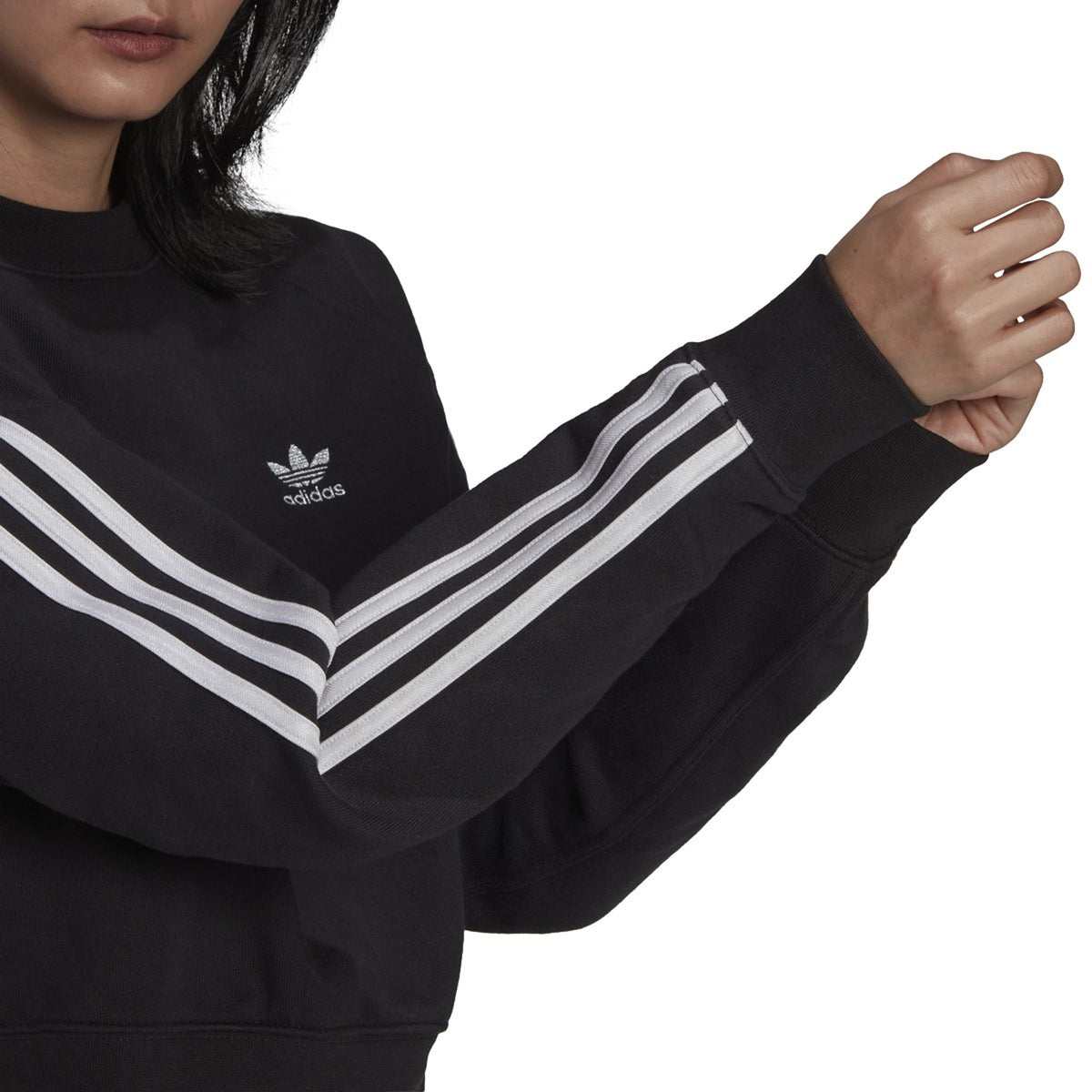 adidas Women's Originals Adicolor High Shine Crew Sweatshirt