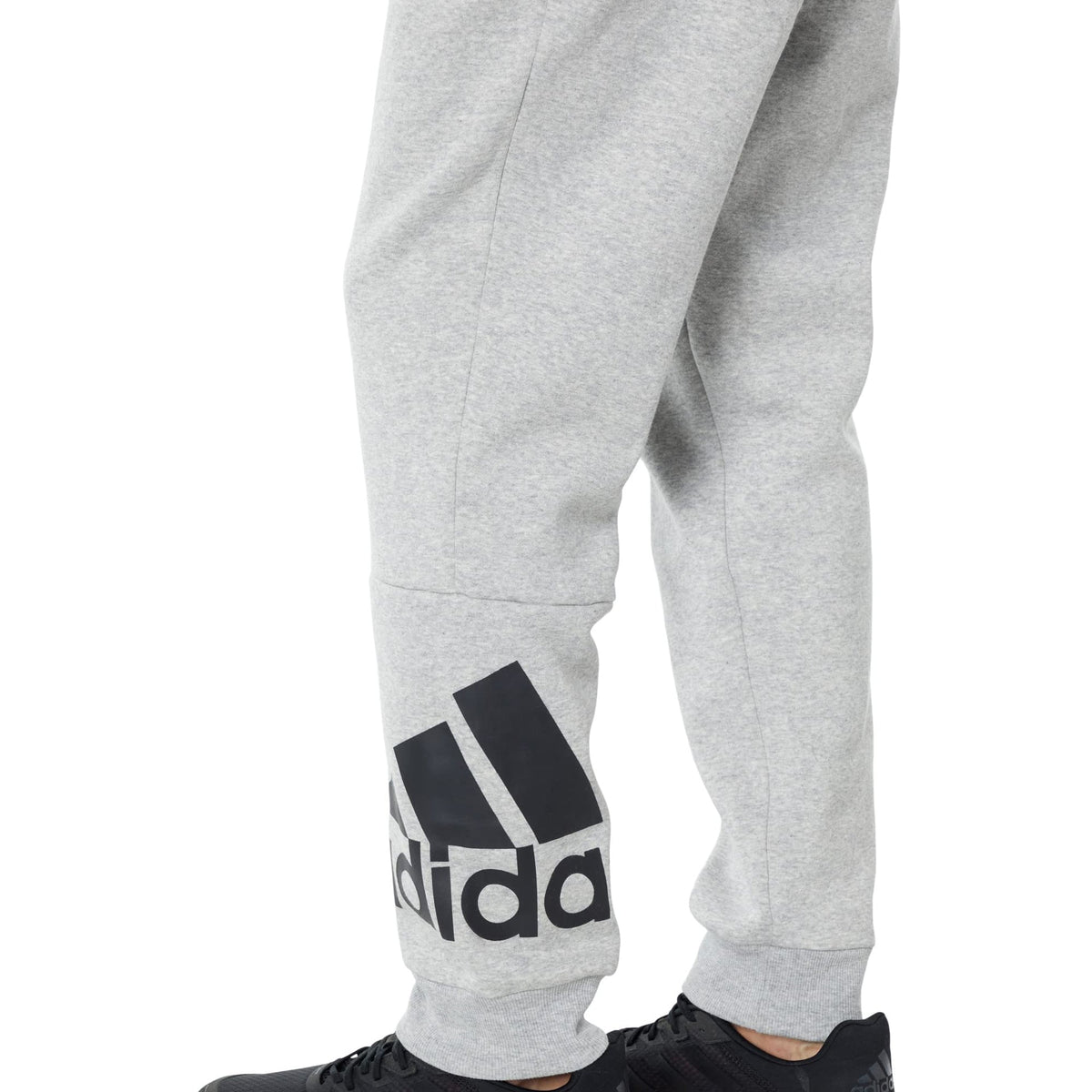 adidas Men's Essentials French Terry Tapered Cuff Logo Pants
