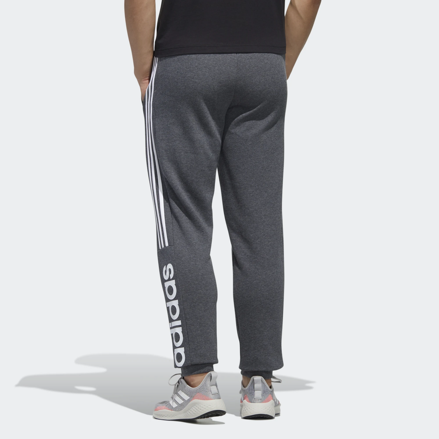 adidas Men's Essentials Colorblock Fleece Pants