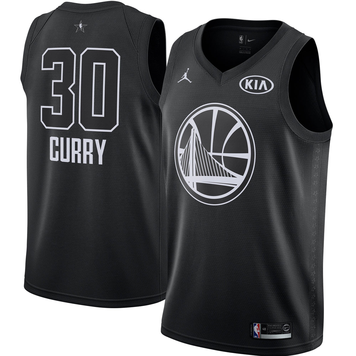 Air Jordan Youth Gs Warriors "2018 Allstar" Swingman Jersey Jerseys