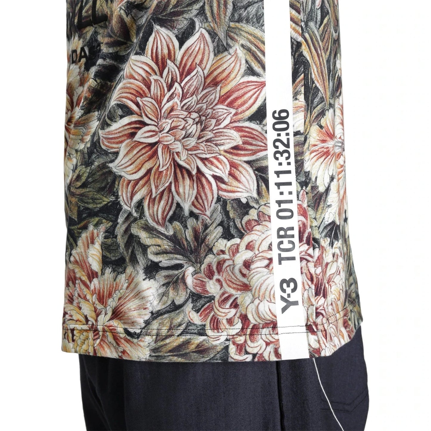 adidas Men's Y-3 Aop Highneck Tee Tees