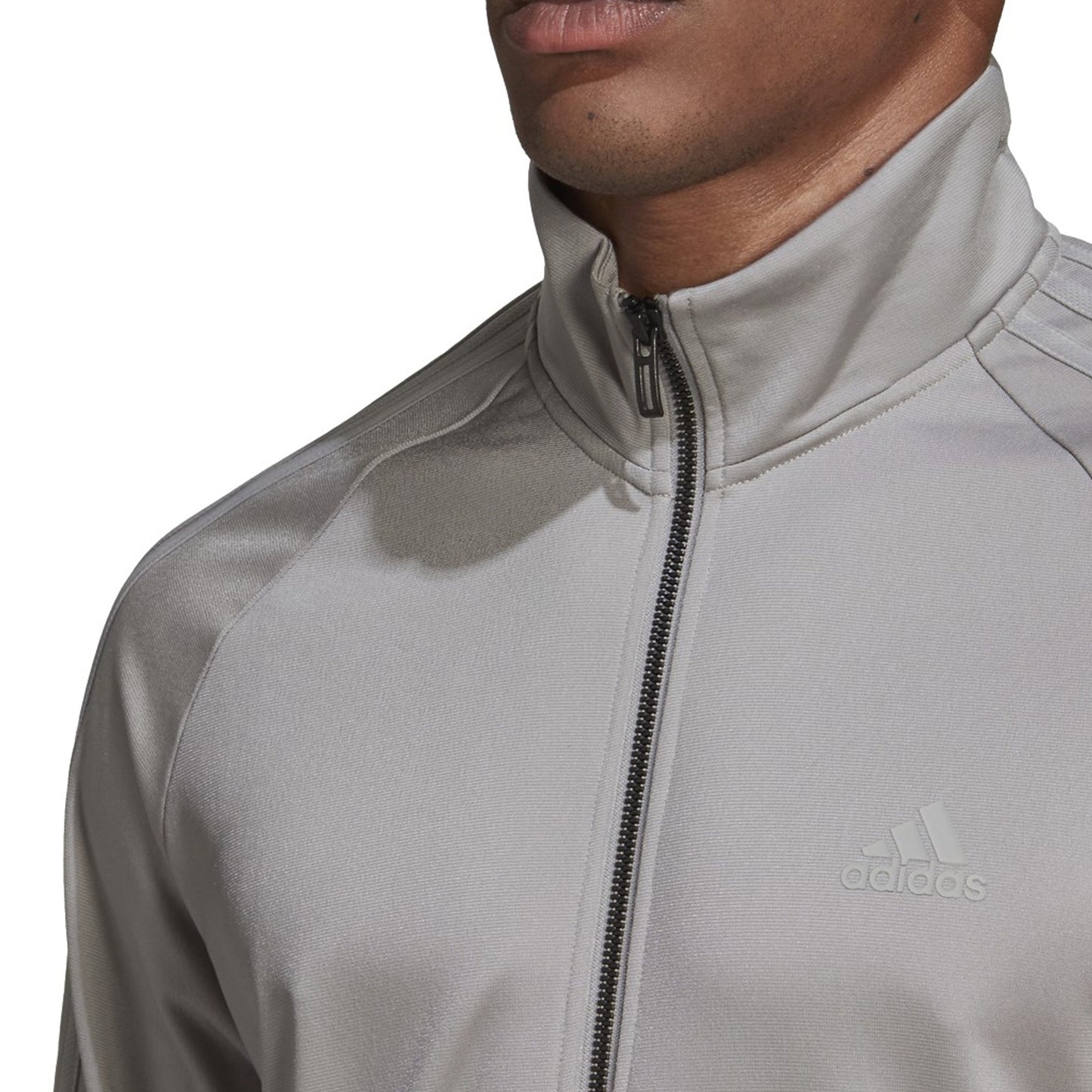 adidas Men's Essentials 3-Stripe Tricot Tracktop