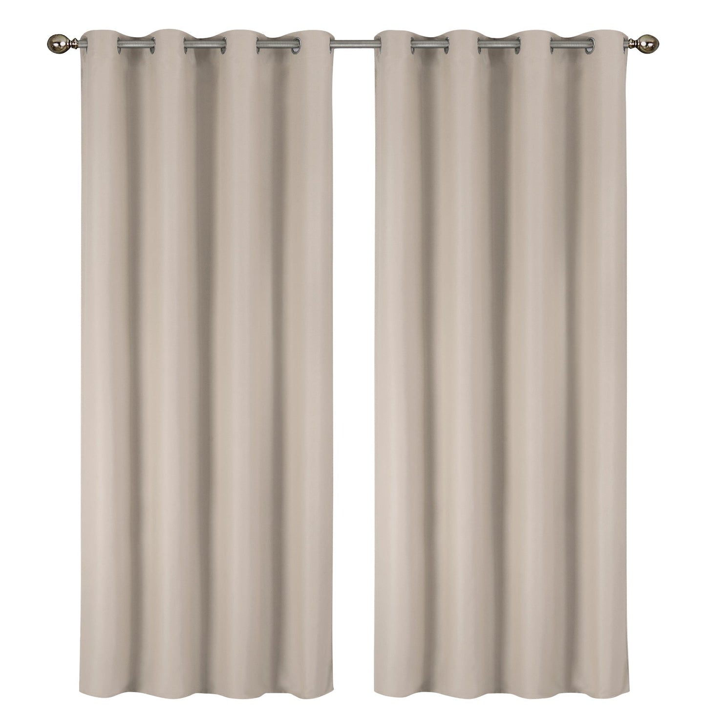 2 Pack - 55'' X 84'' Solid Thermal Blackout Panels (19 Colors)