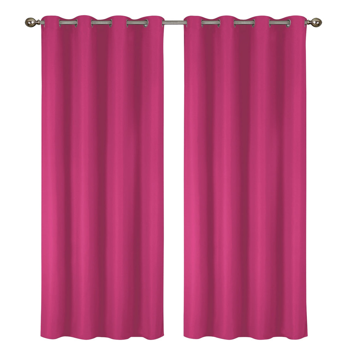 2 Pack - 55'' X 84'' Solid Thermal Blackout Panels (19 Colors)